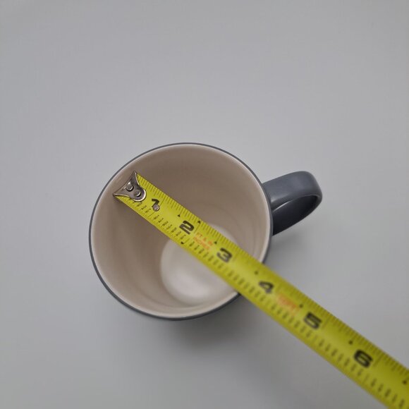 Ceramic Mug Thailand Design Seamless Handle Gray - Picture 11 of 11